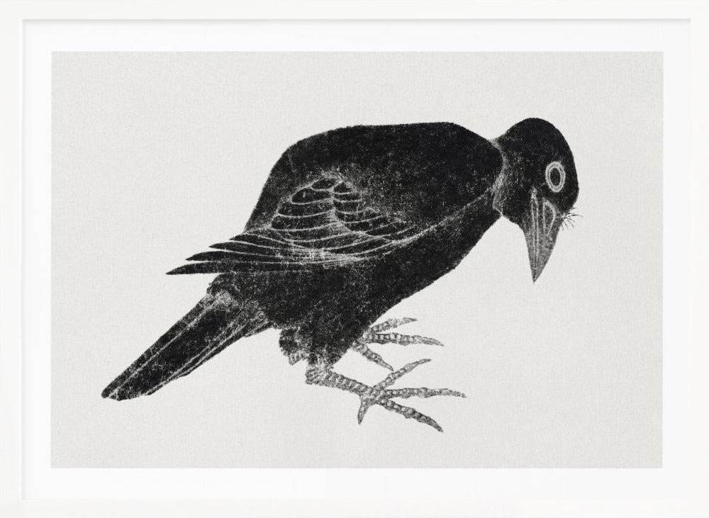 Bird, From Album of Sketches (1814) Vintage Japanese Woodblock Prints - Poster / Art Print