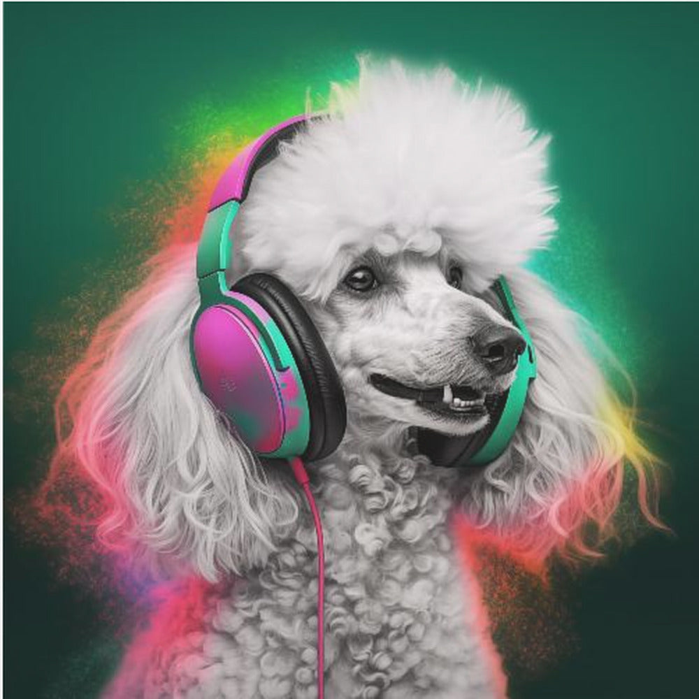 Party Poodle - Poster / Art Print