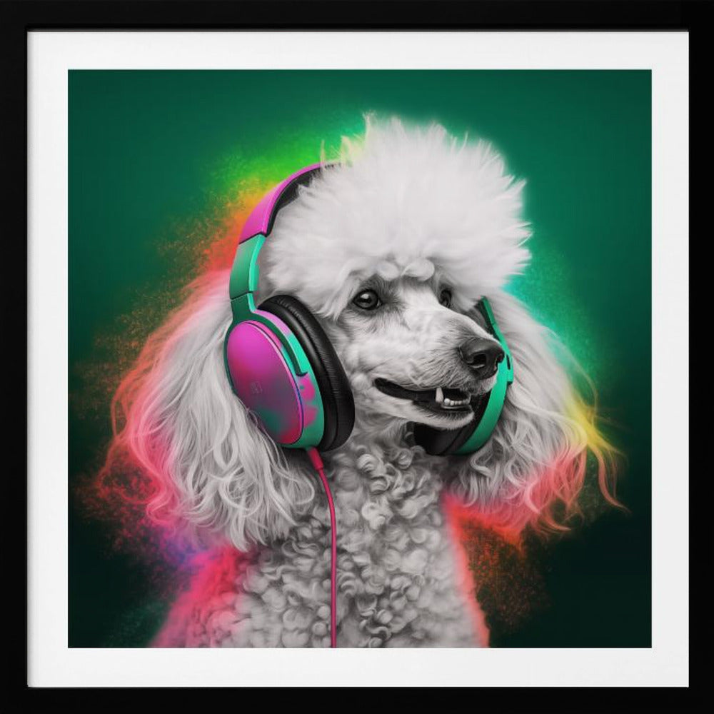 Party Poodle - Poster / Art Print