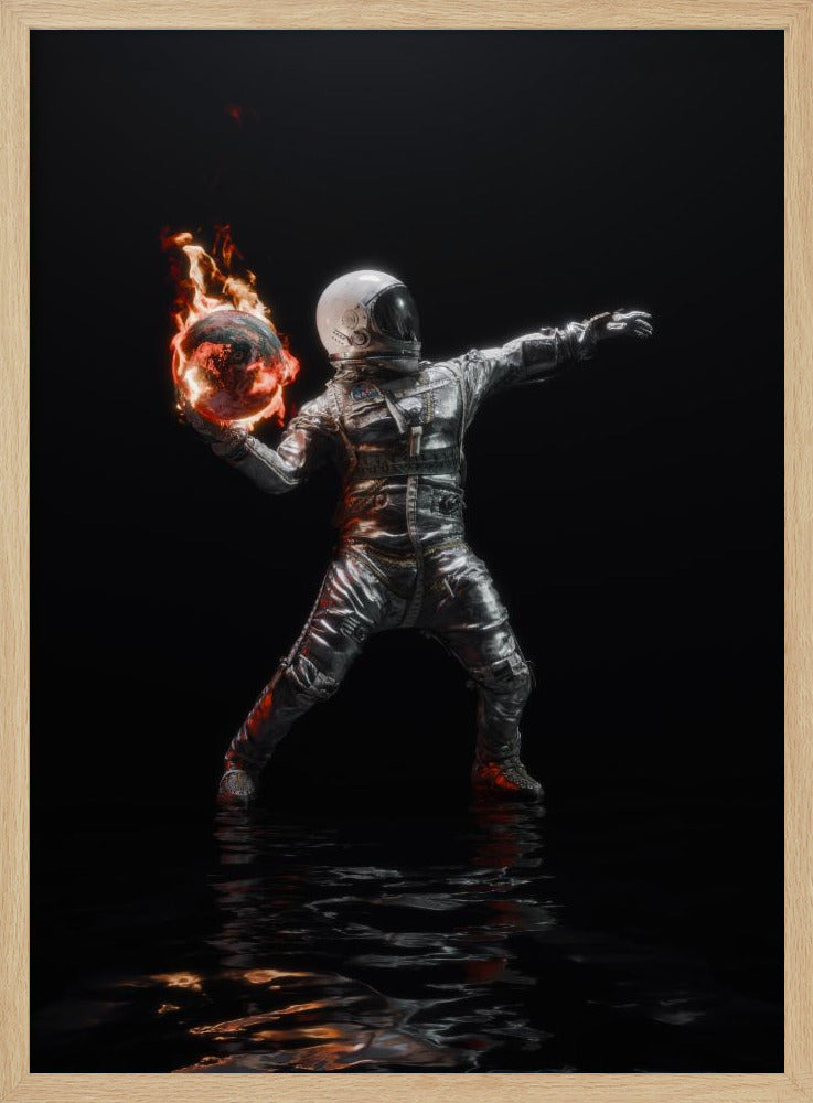 Planet Thrower - Poster / Art Print