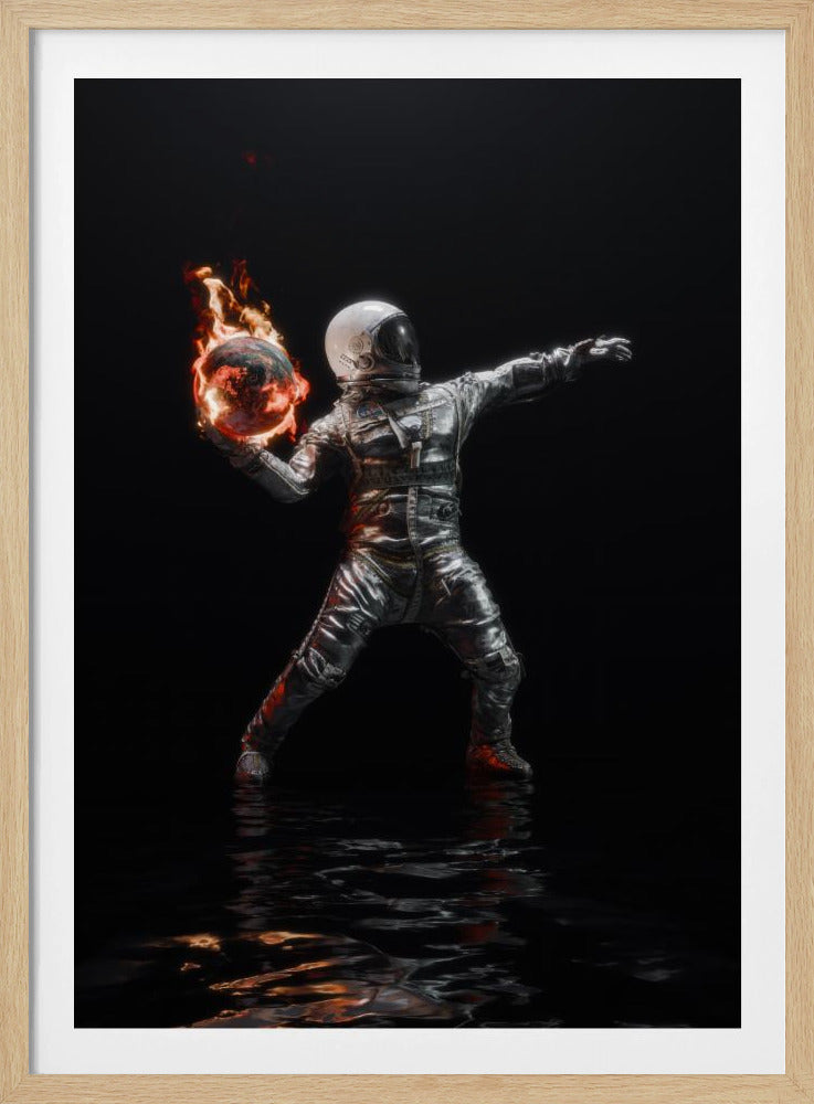 Planet Thrower - Poster / Art Print