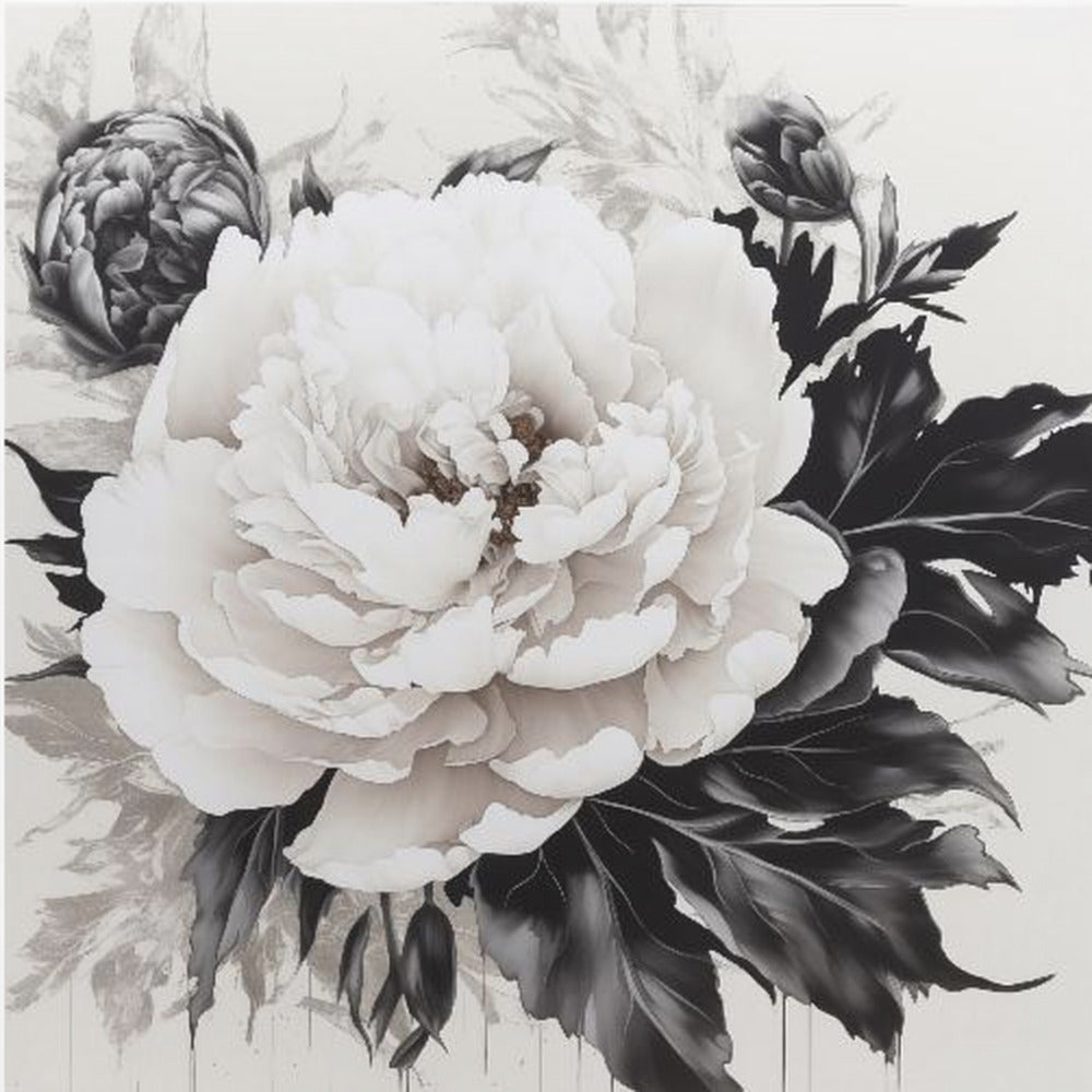Peonies Sketch - Poster / Art Print