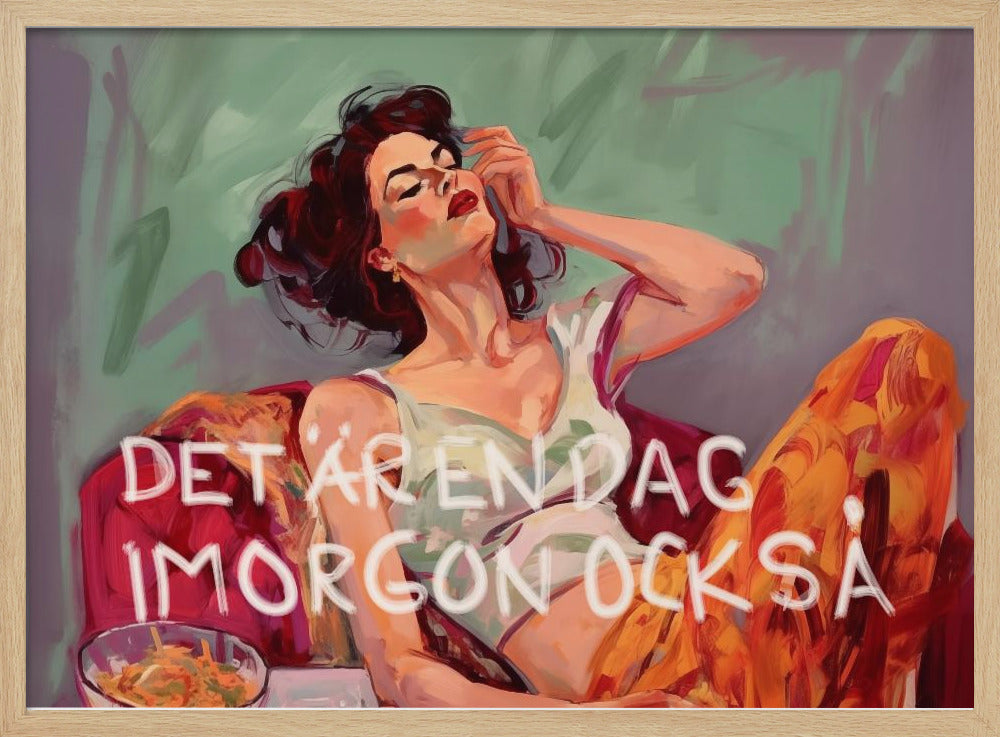 Tomorrow is a day too - Poster / Art Print