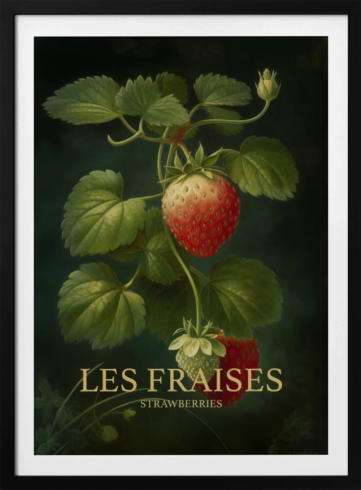 Les Fraises - Strawberries - Poster / Art Print