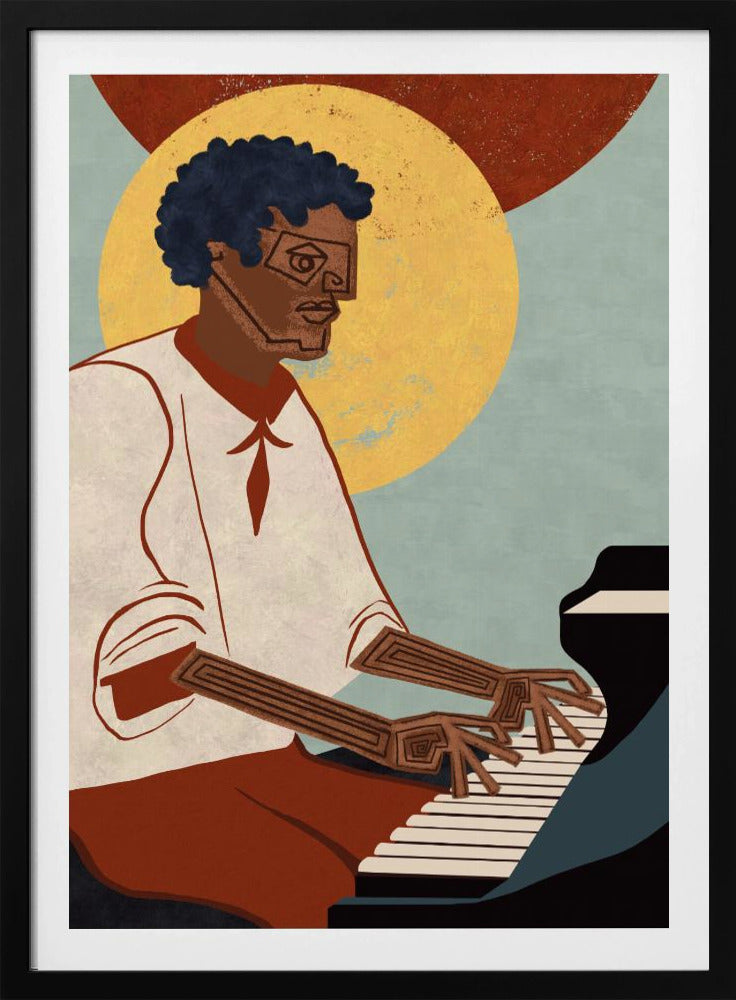 MUSICIAN GUY VIII - Poster / Art Print