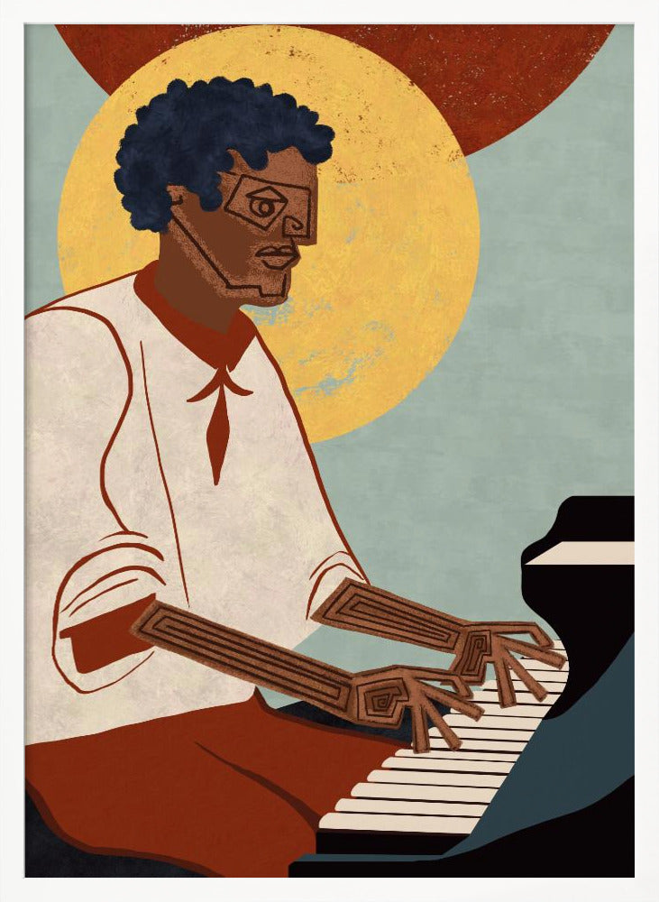MUSICIAN GUY VIII - Poster / Art Print