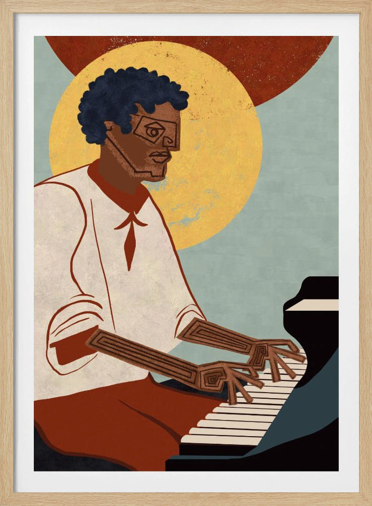 MUSICIAN GUY VIII - Poster / Art Print