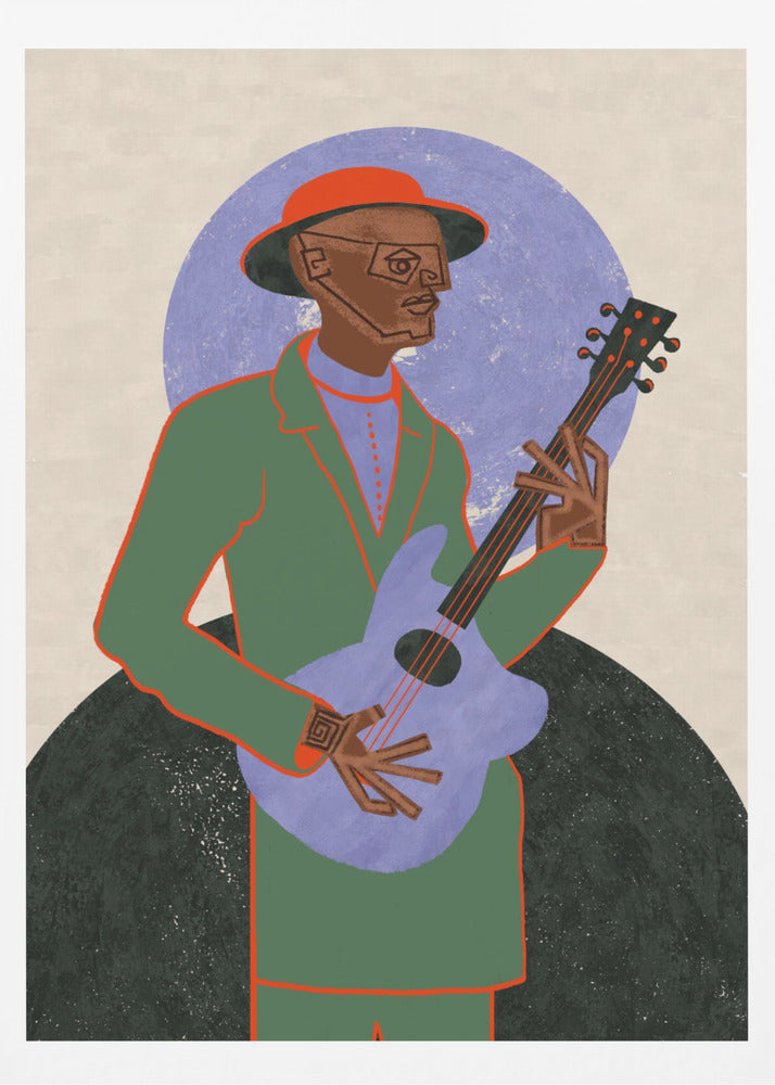 MUSICIAN GUY XII - Poster / Art Print