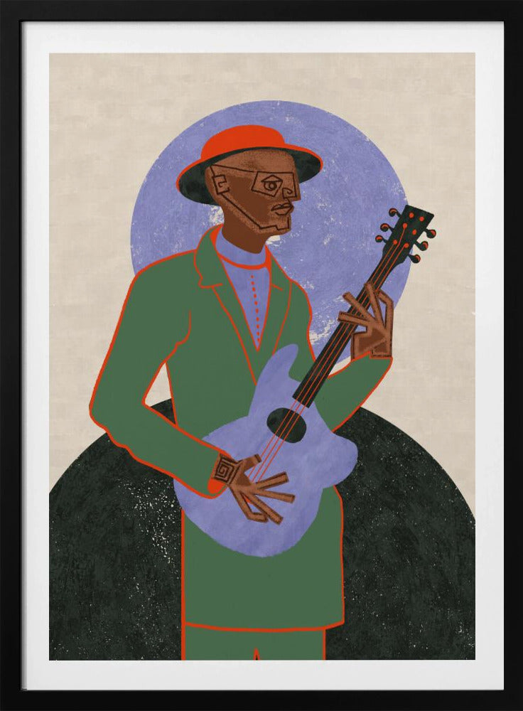 MUSICIAN GUY XII - Poster / Art Print