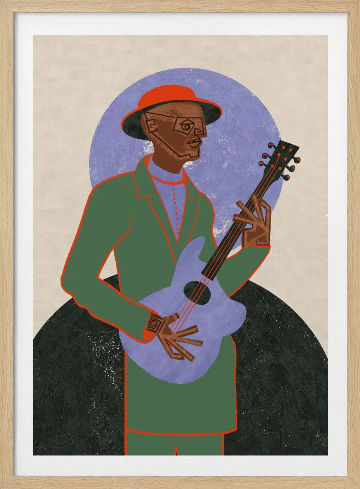 MUSICIAN GUY XII - Poster / Art Print