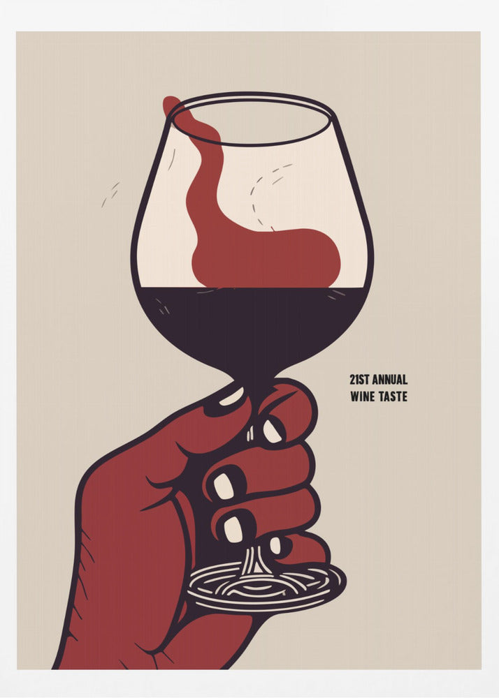 21st Annual Wine Taste - Poster / Art Print