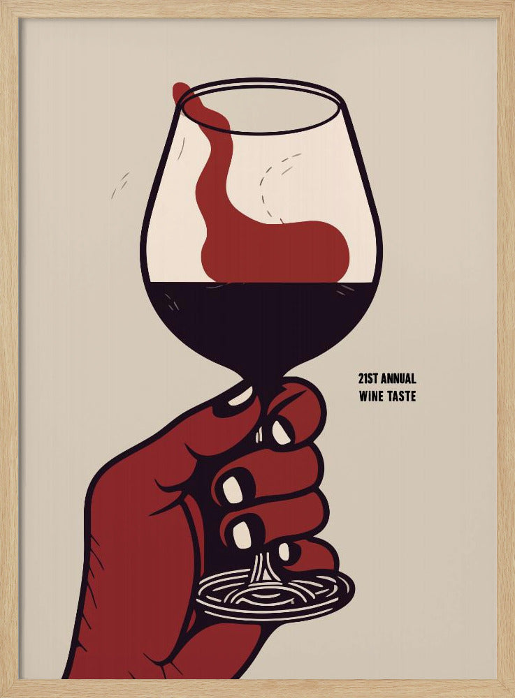 21st Annual Wine Taste - Poster / Art Print
