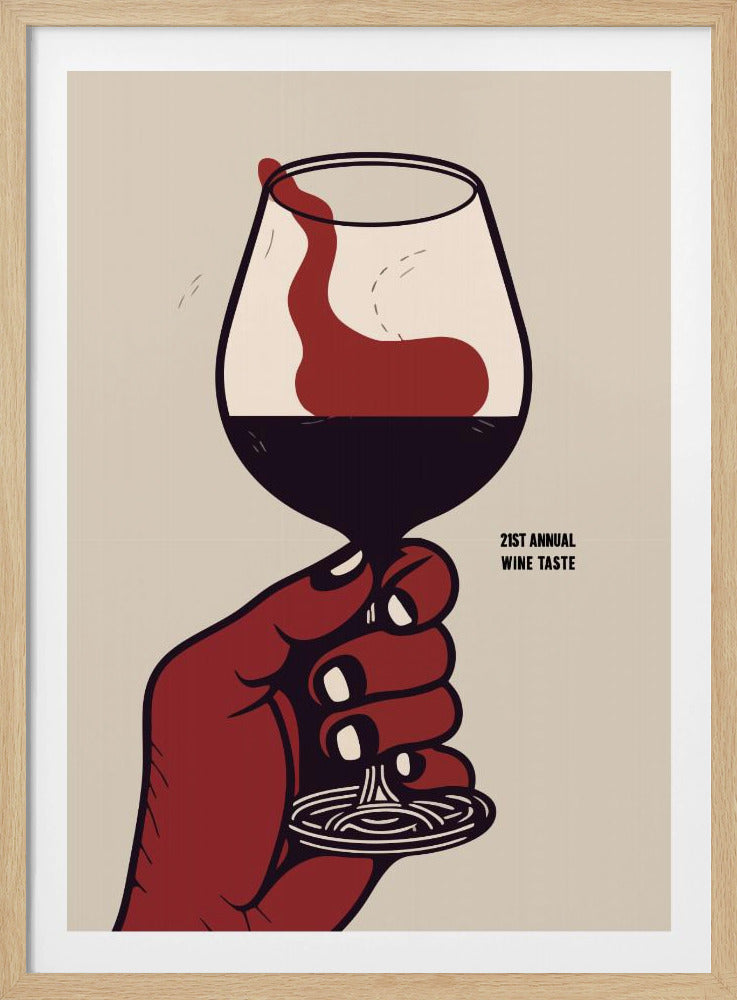 21st Annual Wine Taste - Poster / Art Print