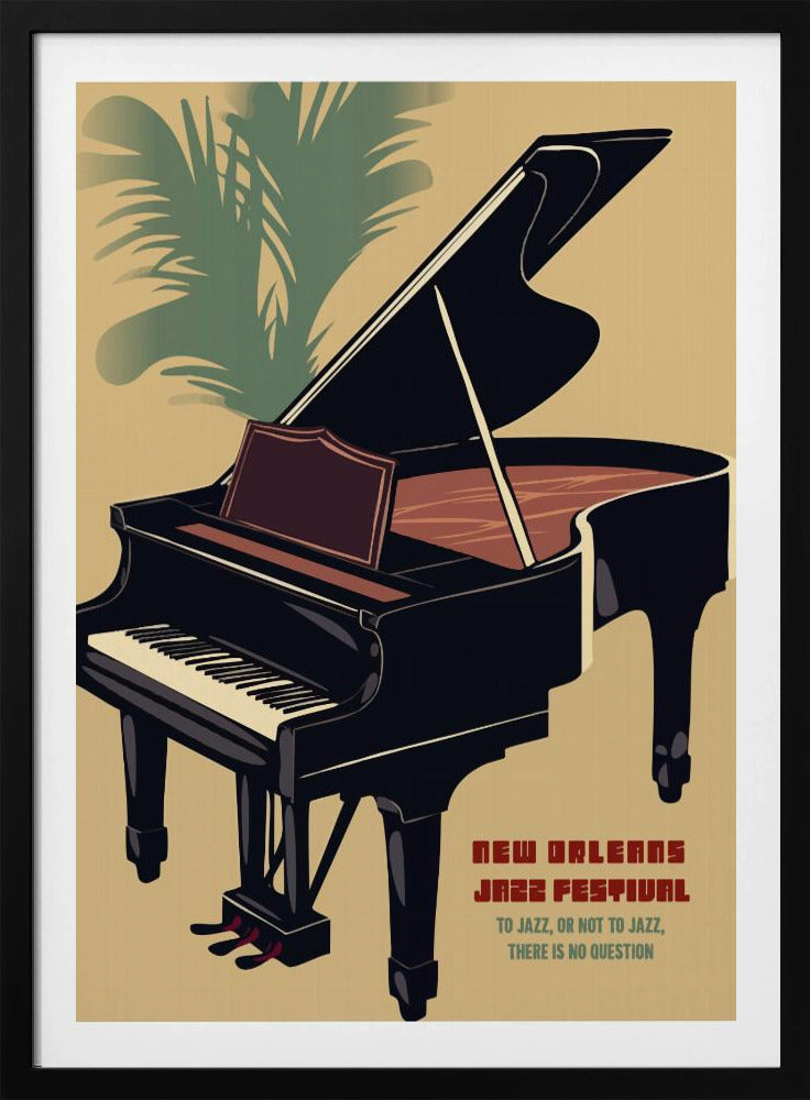 New Orleans Jazz Festival - Poster / Art Print