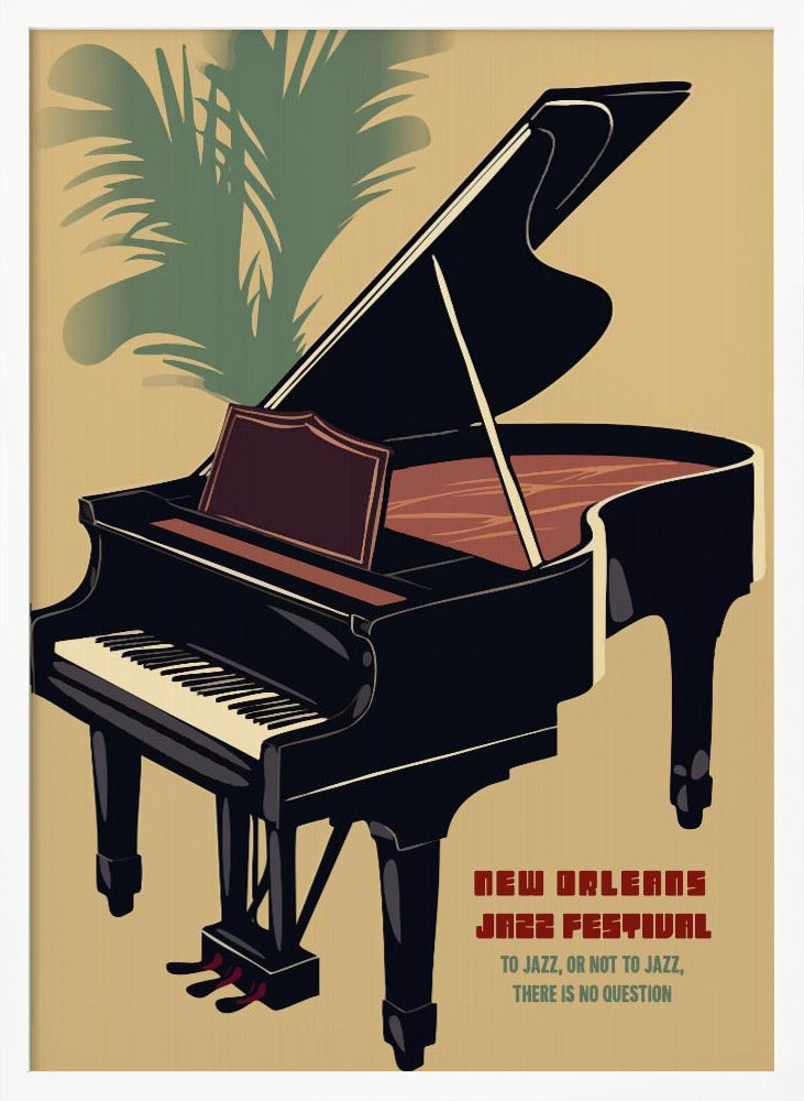 New Orleans Jazz Festival - Poster / Art Print