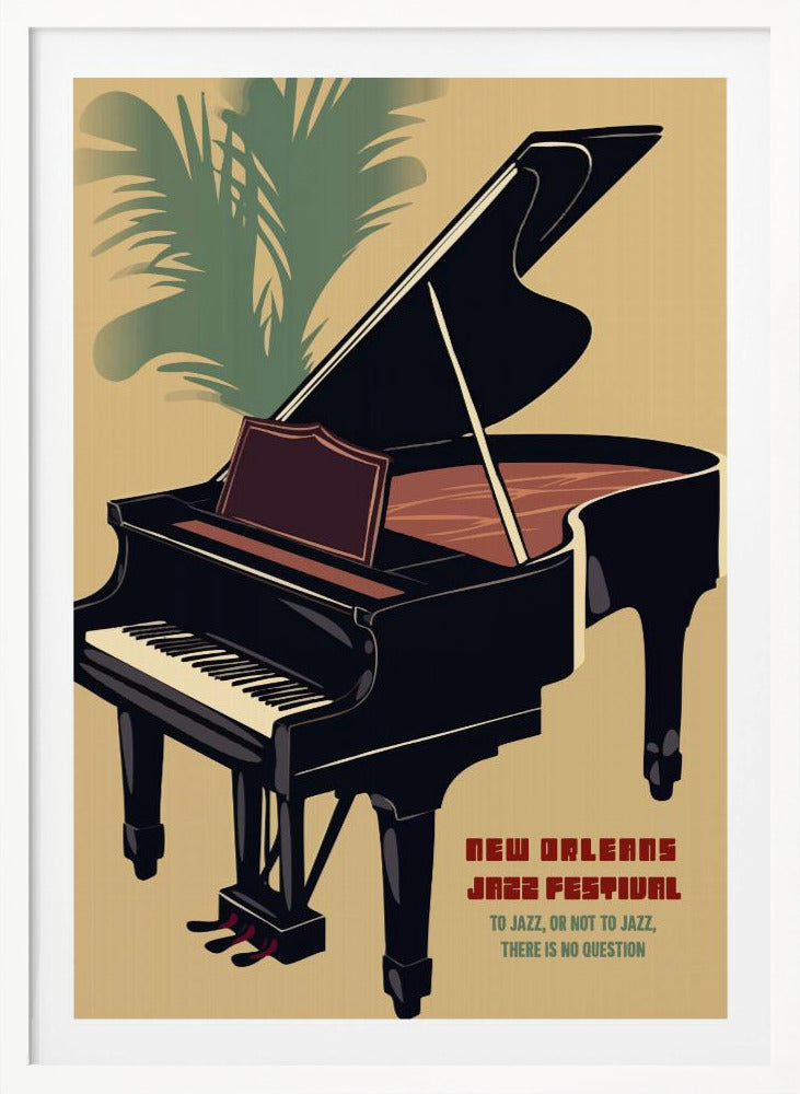 New Orleans Jazz Festival - Poster / Art Print