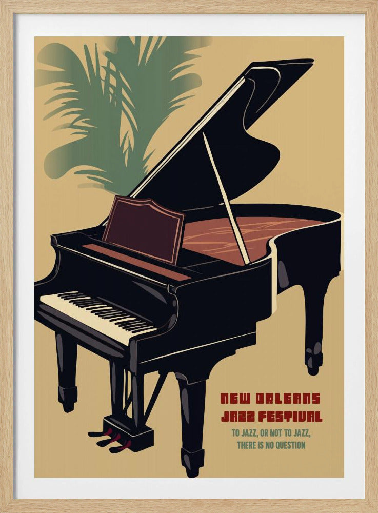 New Orleans Jazz Festival - Poster / Art Print