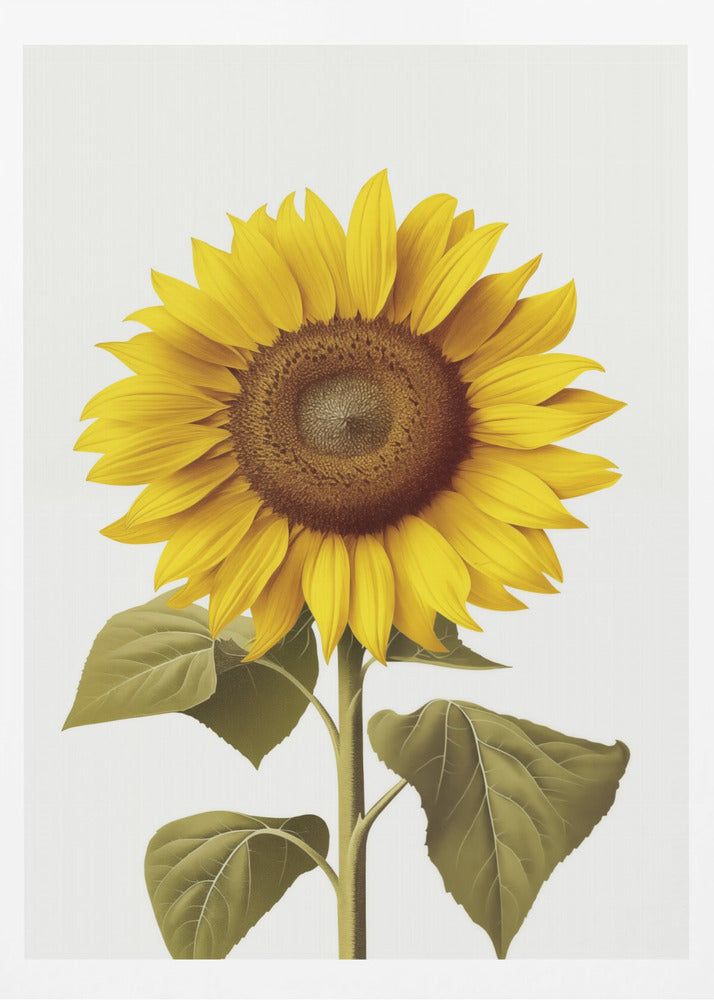 Sunflower Still - Poster / Art Print
