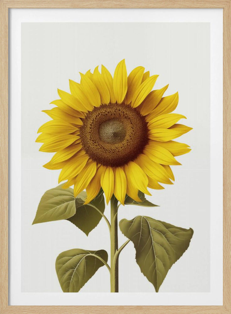 Sunflower Still - Poster / Art Print