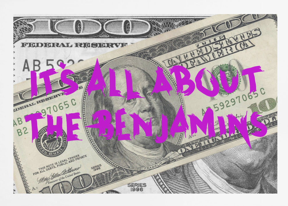 100 Dollars - Poster / Art Print