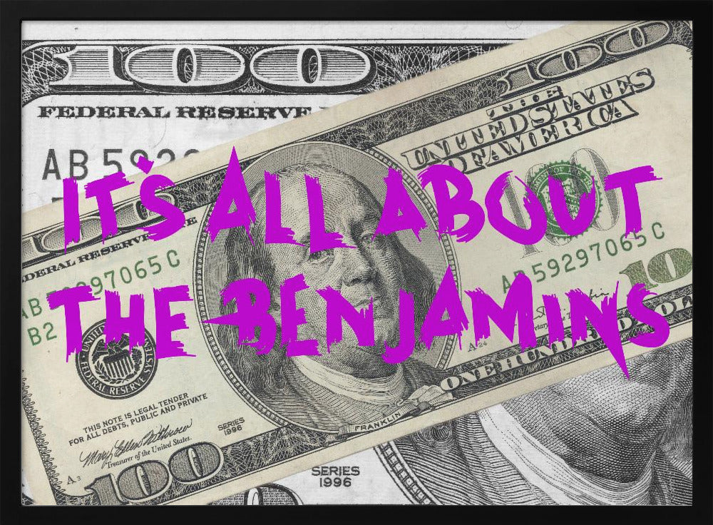 100 Dollars - Poster / Art Print