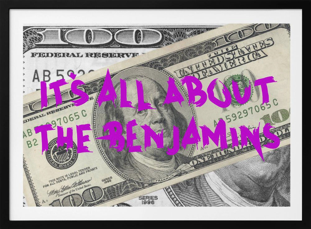 100 Dollars - Poster / Art Print