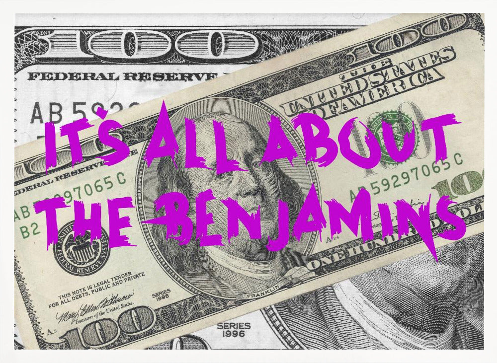 100 Dollars - Poster / Art Print