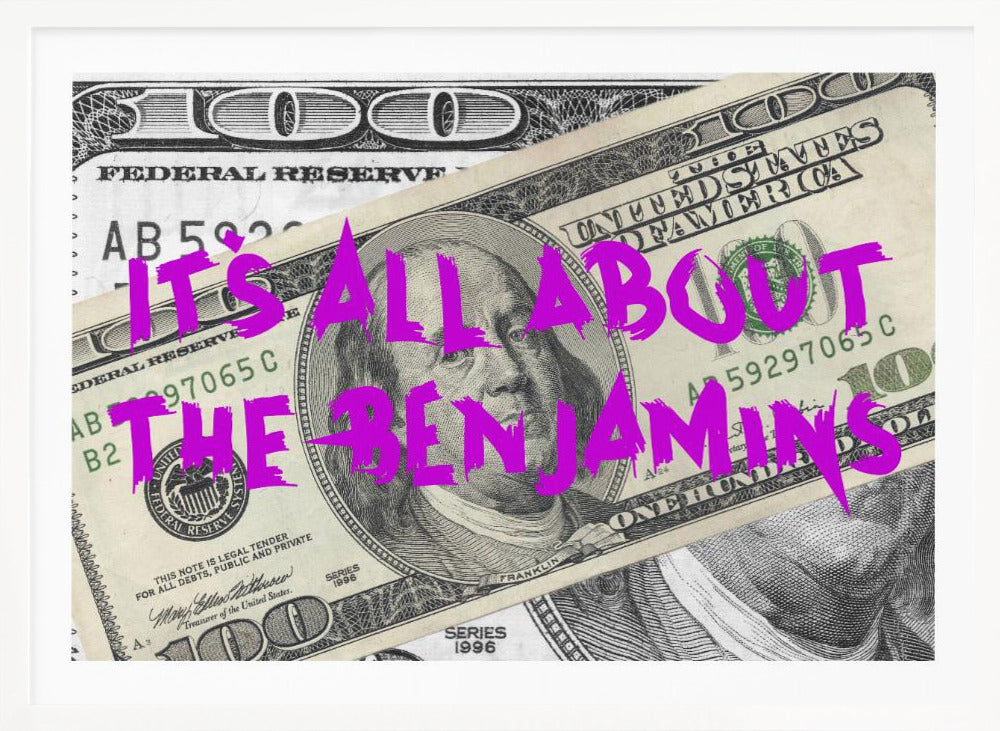 100 Dollars - Poster / Art Print