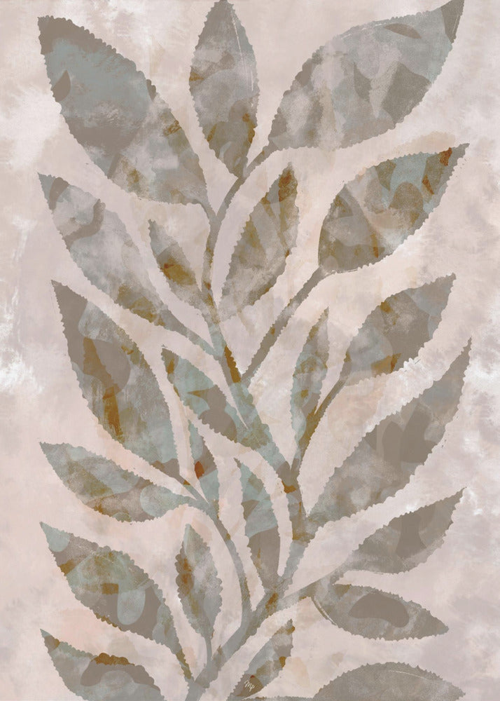 Mocca Leaves - Poster / Art Print