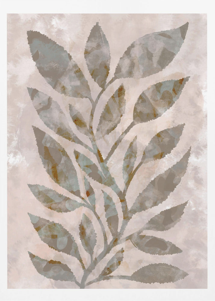 Mocca Leaves - Poster / Art Print