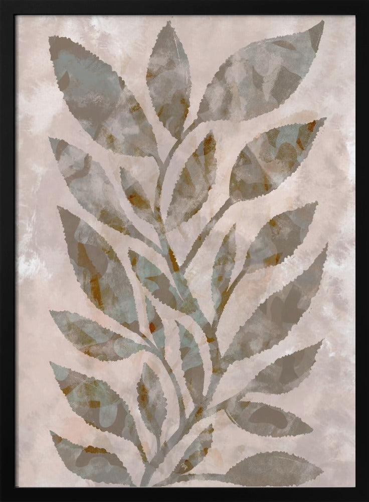 Mocca Leaves - Poster / Art Print