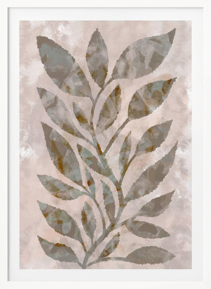 Mocca Leaves - Poster / Art Print