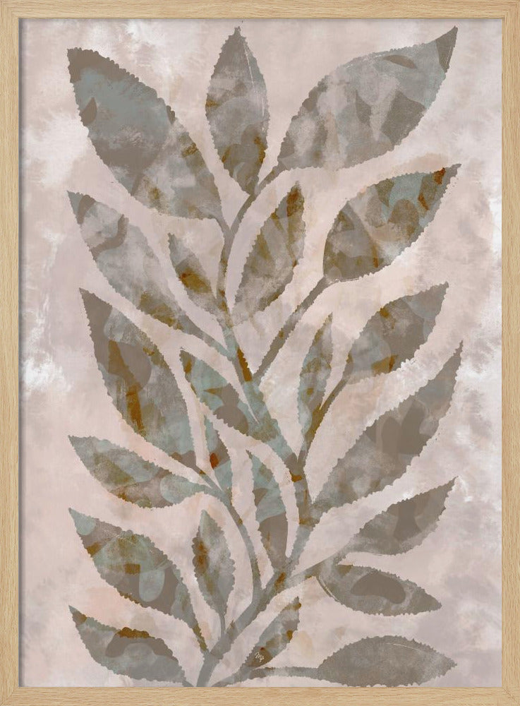 Mocca Leaves - Poster / Art Print