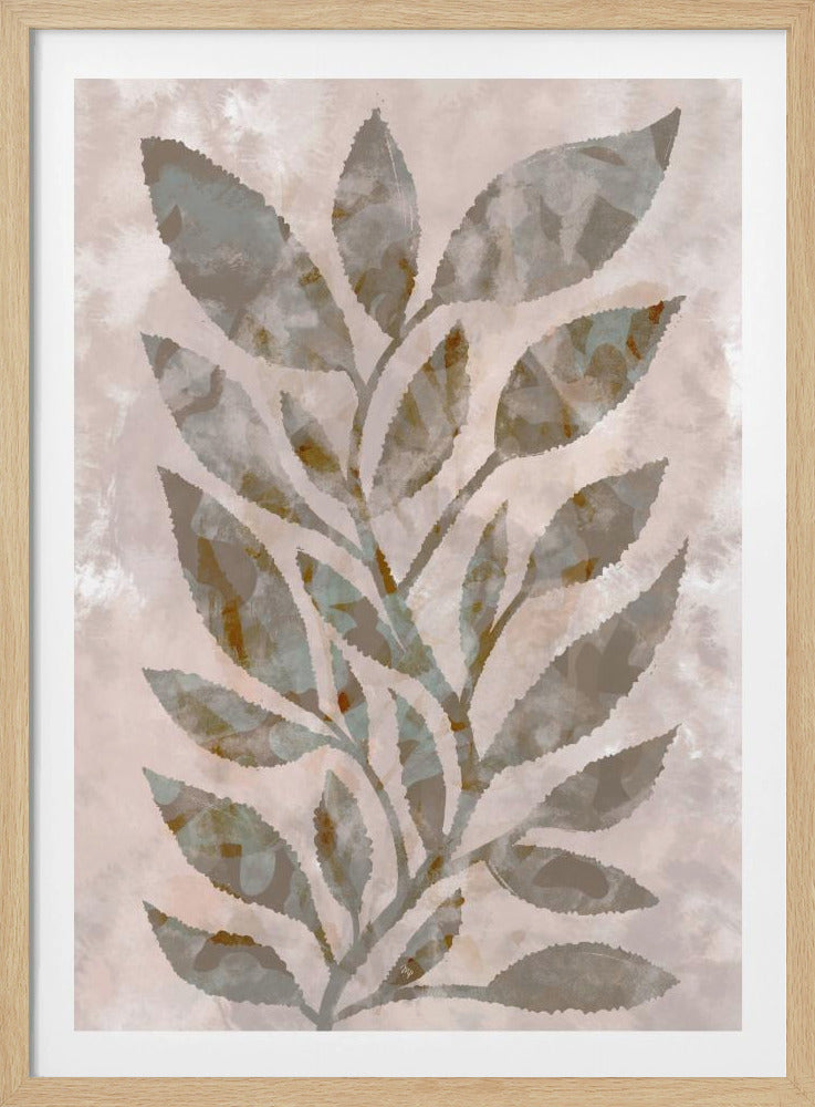 Mocca Leaves - Poster / Art Print