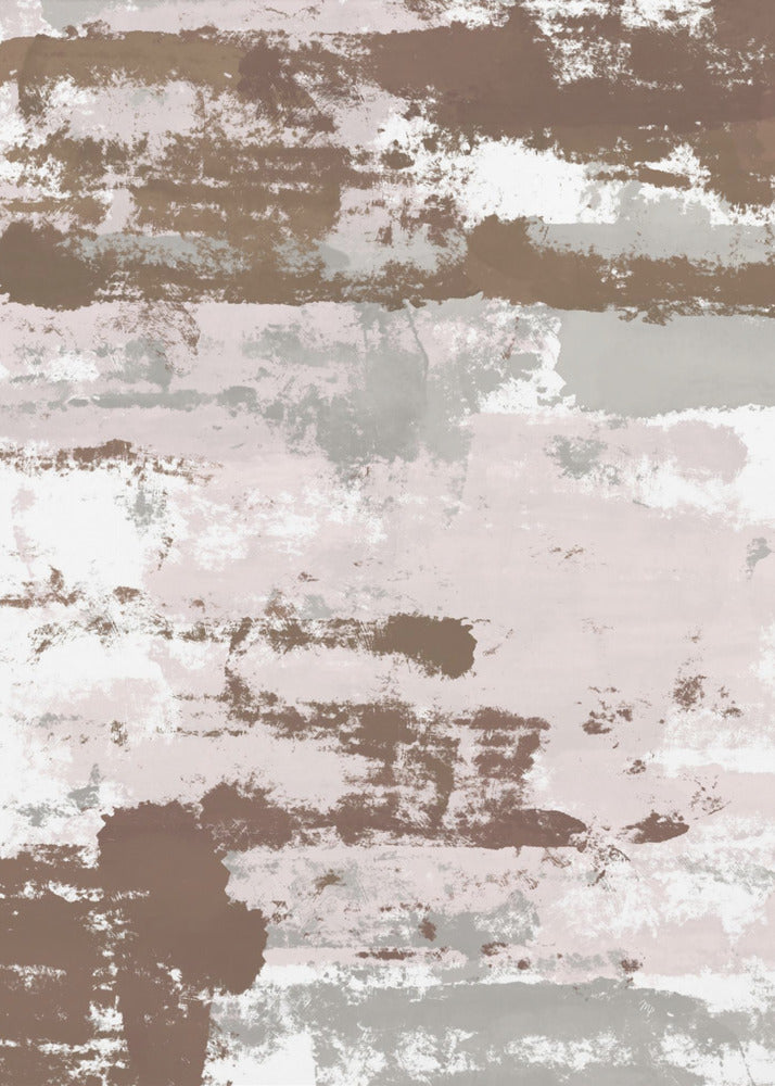 Abstract Mocha Paths - Poster / Art Print