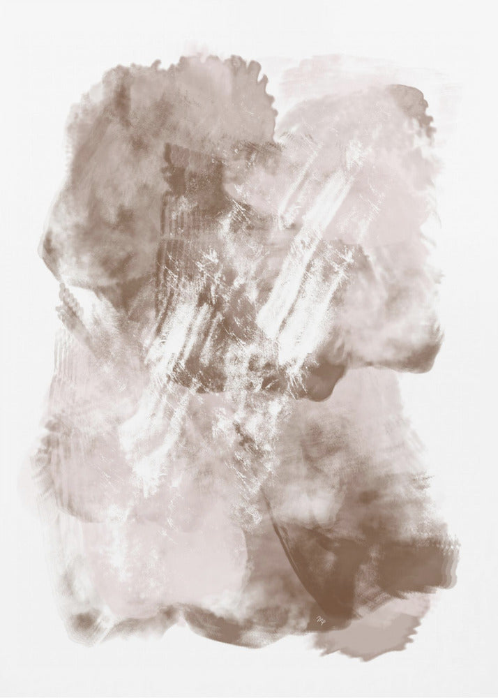 Abstract Mocha Coffee - Poster / Art Print