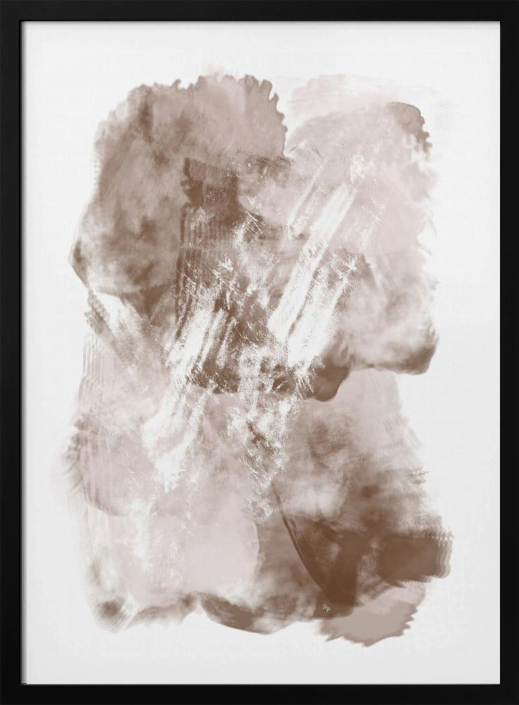Abstract Mocha Coffee - Poster / Art Print