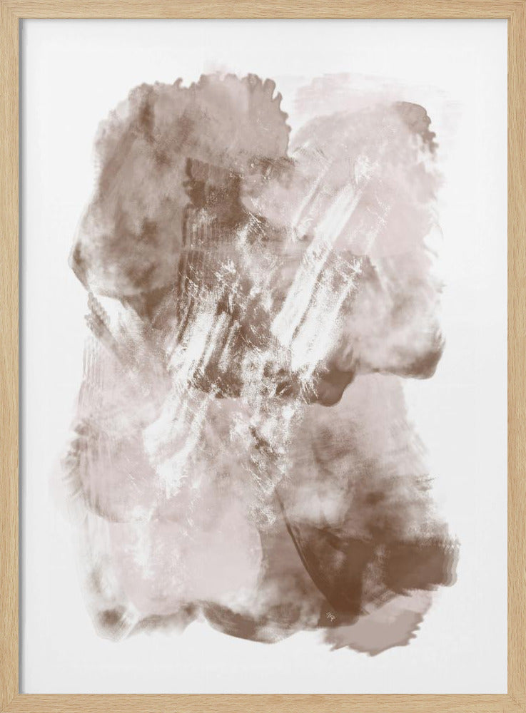 Abstract Mocha Coffee - Poster / Art Print