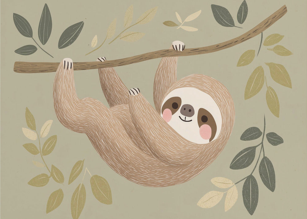 Cuteslothjpg - Poster / Art Print