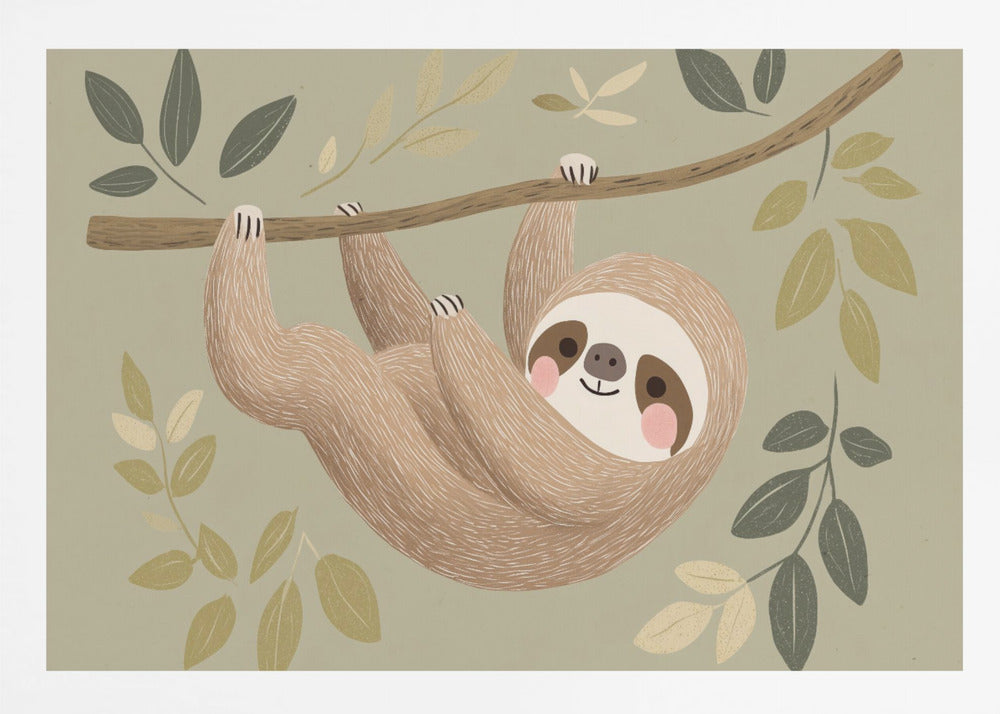 Cuteslothjpg - Poster / Art Print