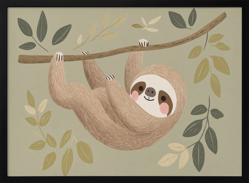 Cuteslothjpg - Poster / Art Print