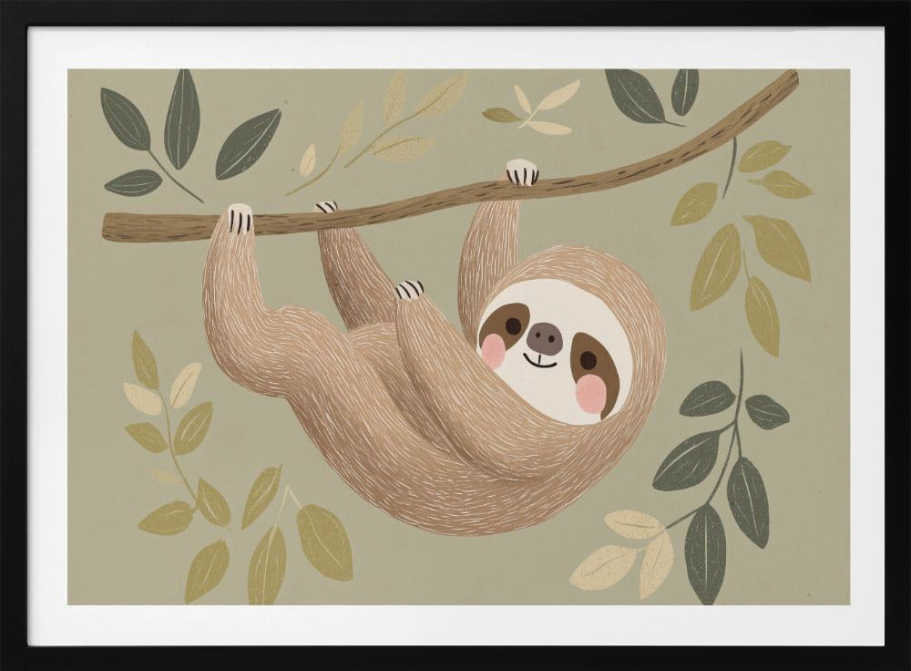 Cuteslothjpg - Poster / Art Print