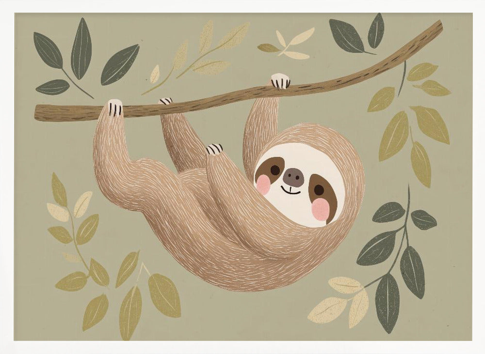 Cuteslothjpg - Poster / Art Print