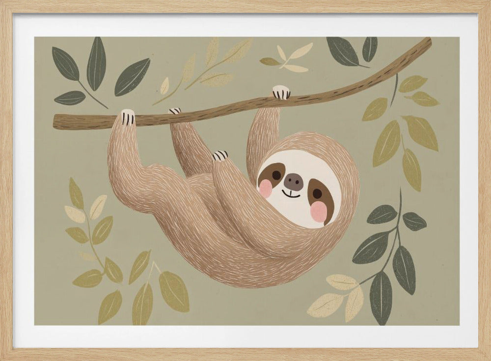 Cuteslothjpg - Poster / Art Print