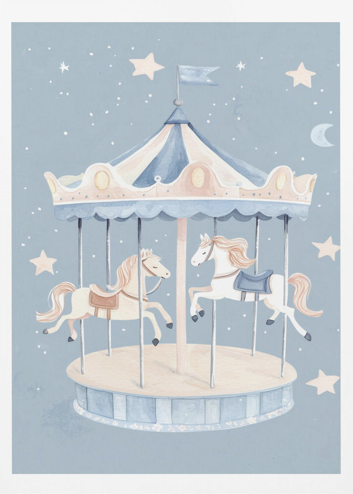 Happycarousel - Poster / Art Print