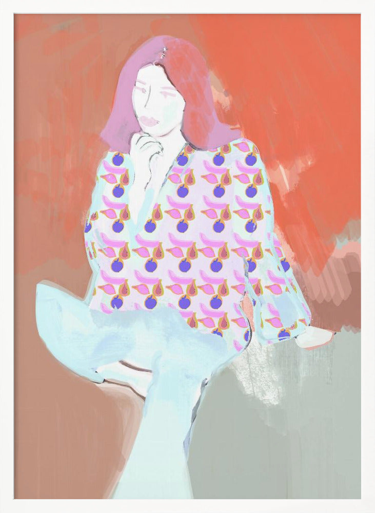 Pyjama Woman 2 - Poster / Art Print