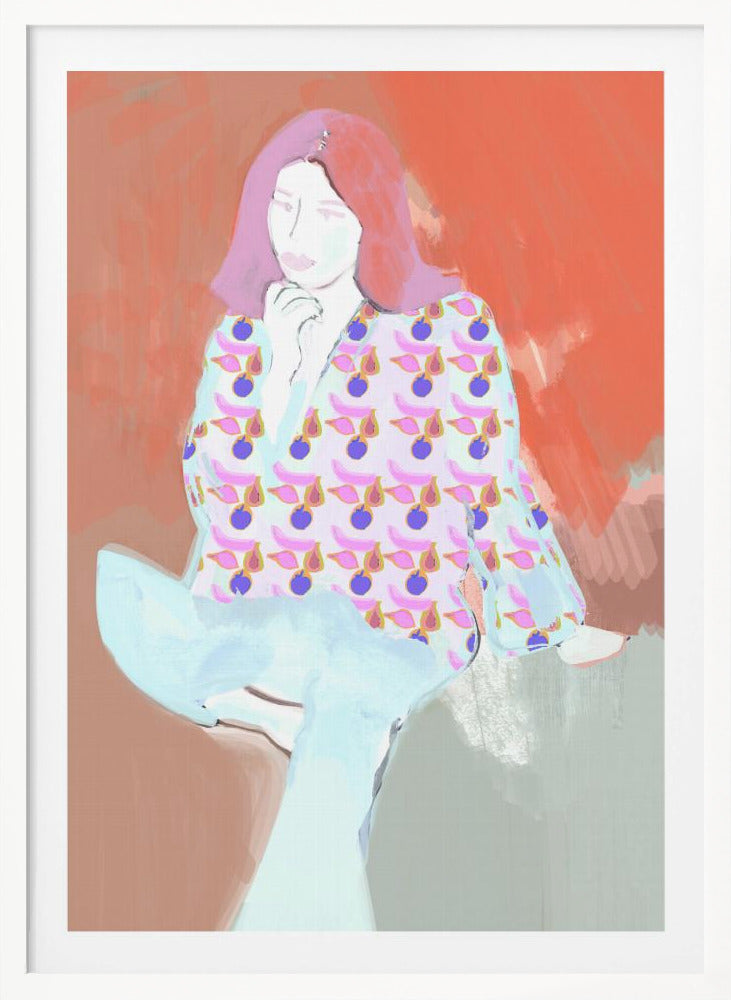 Pyjama Woman 2 - Poster / Art Print