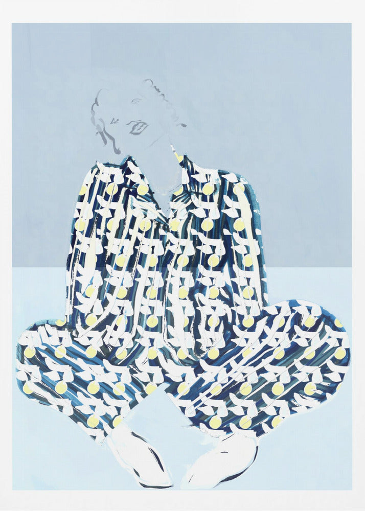 Pyjama Woman 1 - Poster / Art Print