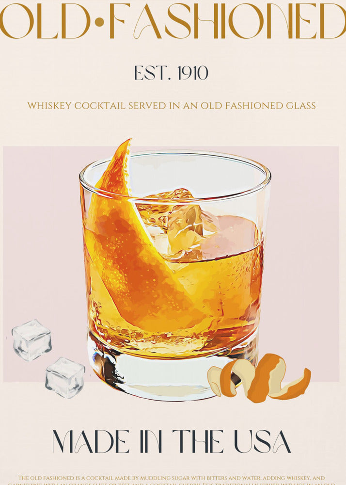 Old fashioned print - Poster / Art Print