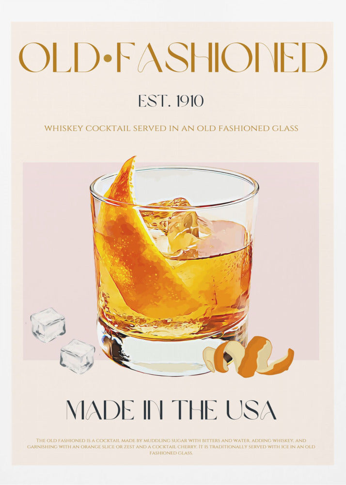 Old fashioned print - Poster / Art Print